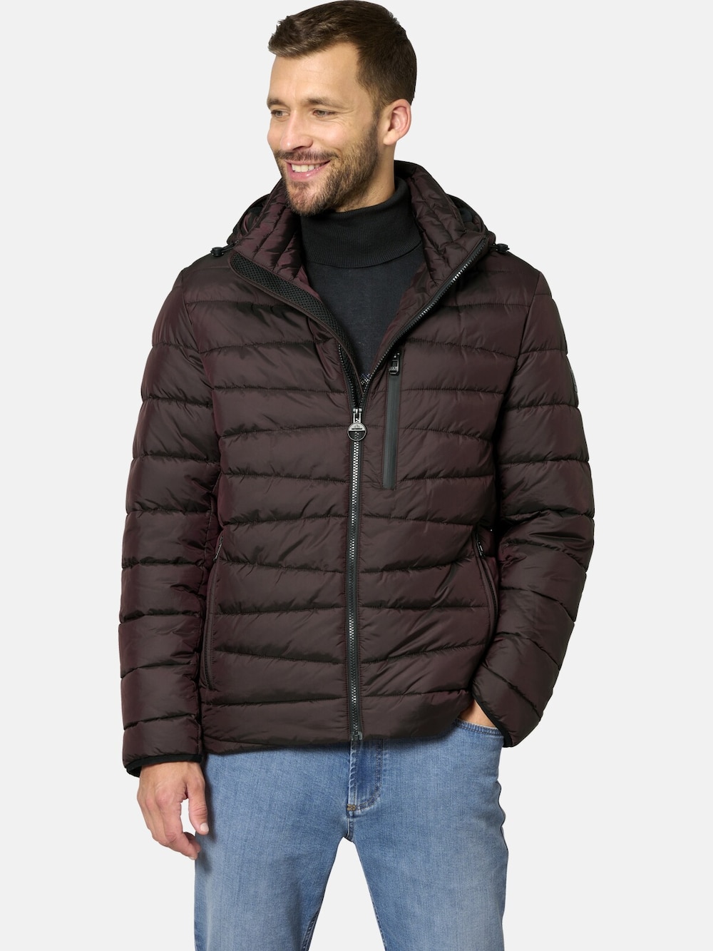 Große Größen Jacke ROMANZELLA, Herren, lila, Größe: 50, Polyester, Happy Size DE Men von Happy Size DE Men