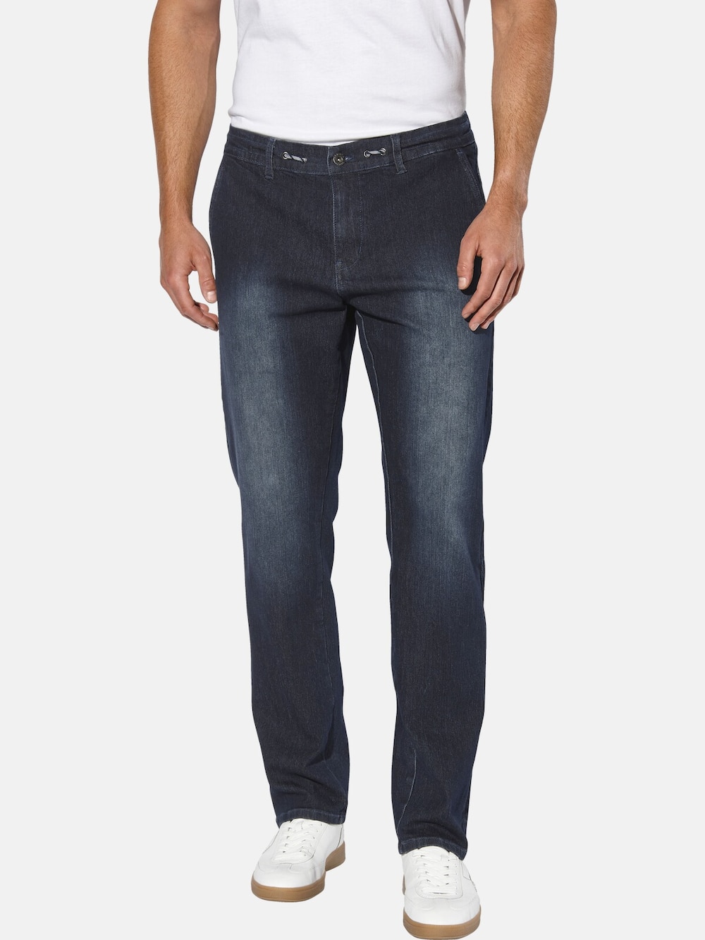 Große Größen Jeans BELARION, Herren, grau, Größe: 66, Baumwolle/Polyester, Happy Size DE Men von Happy Size DE Men