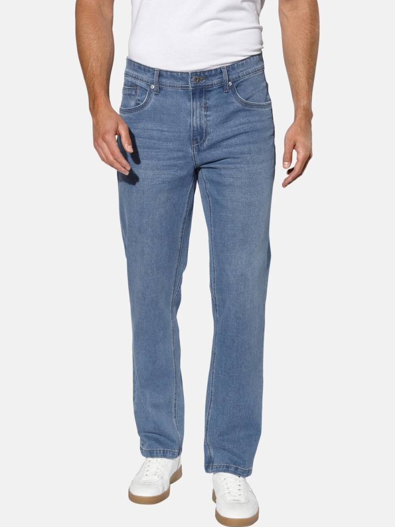 Große Größen Jeans CARLINOZ, Herren, blau, Größe: 52, Baumwolle/Polyester, Happy Size DE Men von Happy Size DE Men