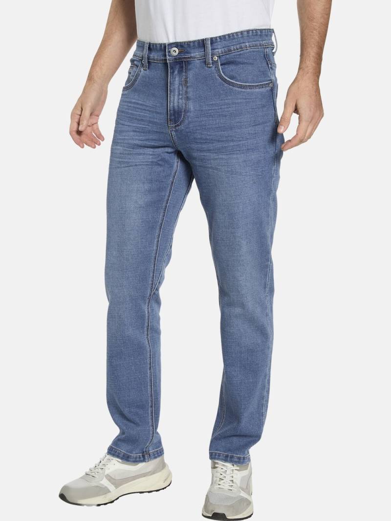 Große Größen Jeans CARLINOZ, Herren, blau, Größe: 56, Baumwolle/Polyester, Happy Size DE Men von Happy Size DE Men