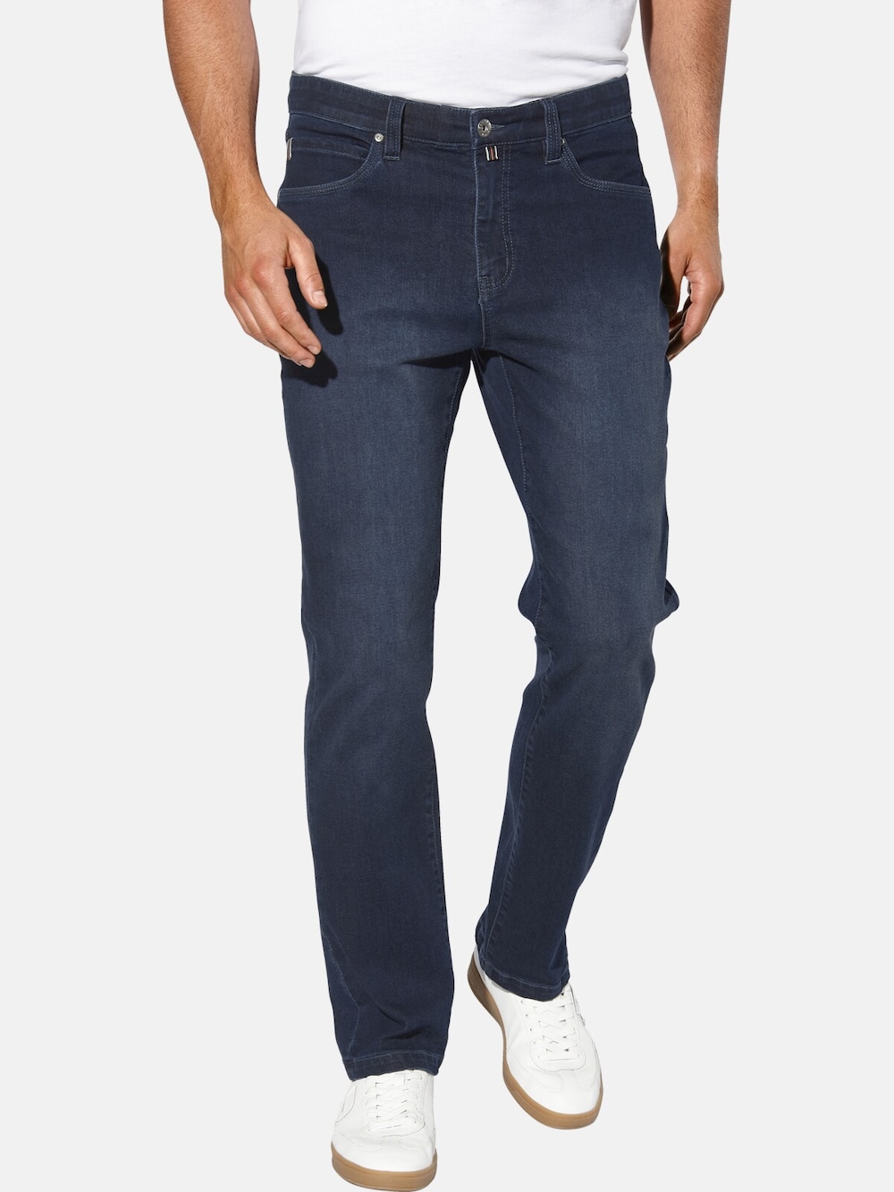 Große Größen Jeans CORVIAN, Herren, grau, Größe: 54, Baumwolle/Polyester, Happy Size DE Men von Happy Size DE Men