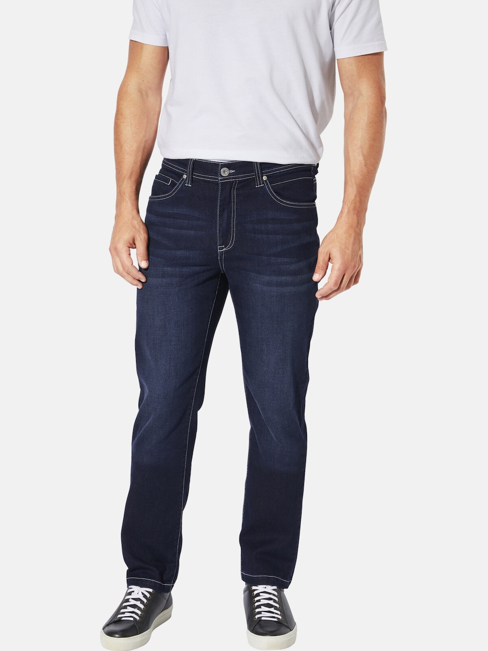Große Größen Jeans DEMETRIO, Herren, grau, Größe: 30, Baumwolle/Polyester, Happy Size DE Men von Happy Size DE Men