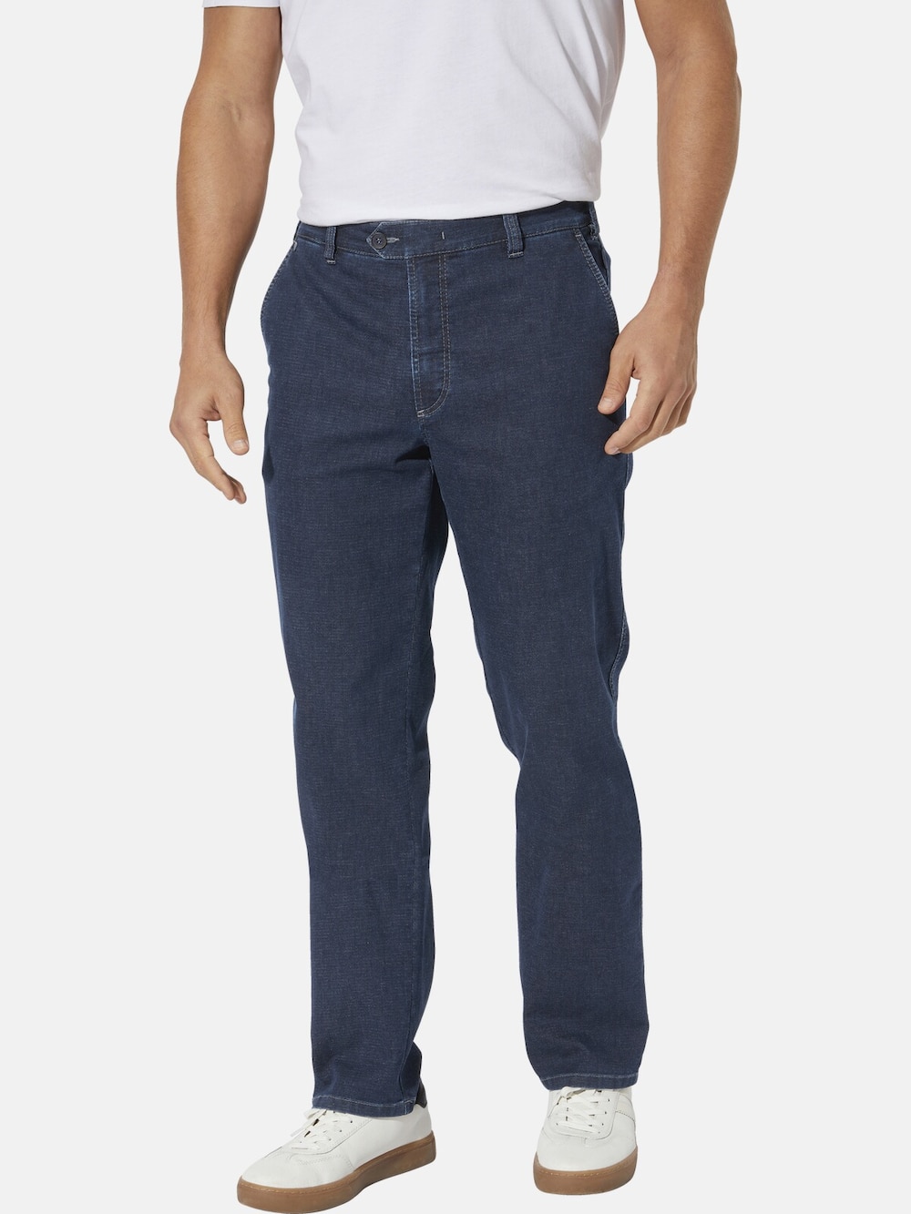 Große Größen Jeans LOTHARIO, Herren, grau, Größe: 52, Baumwolle/Synthetische Fasern, Happy Size DE Men von Happy Size DE Men