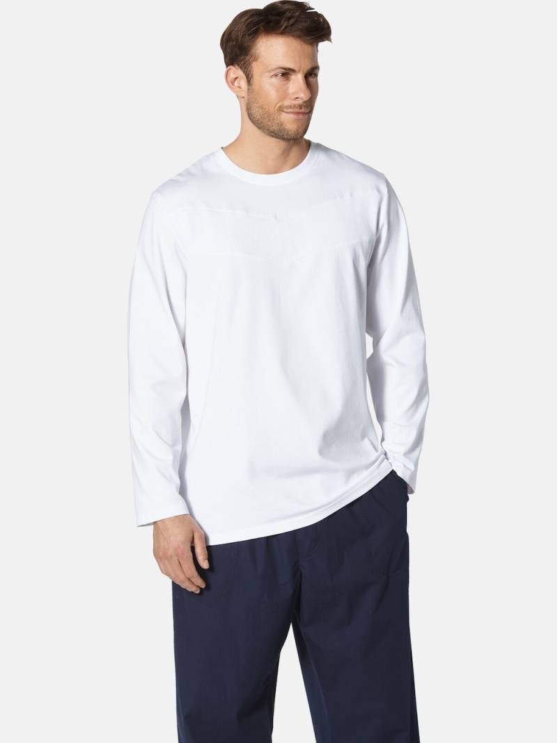 Große Größen Langarmshirt GULLITOSSI, Herren, weiß, Größe: L, Baumwolle, Happy Size DE Men von Happy Size DE Men