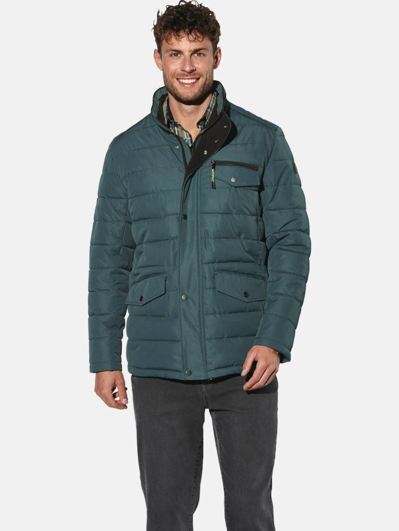 Große Größen Outdoorjacke ELADIO, Herren, türkis, Größe: 50, Polyester, Happy Size DE Men von Happy Size DE Men