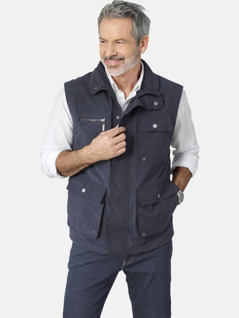 Große Größen Outdoorweste BELLARIVO, Herren, grau, Größe: 58, Baumwolle/Synthetische Fasern, Happy Size DE Men von Happy Size DE Men