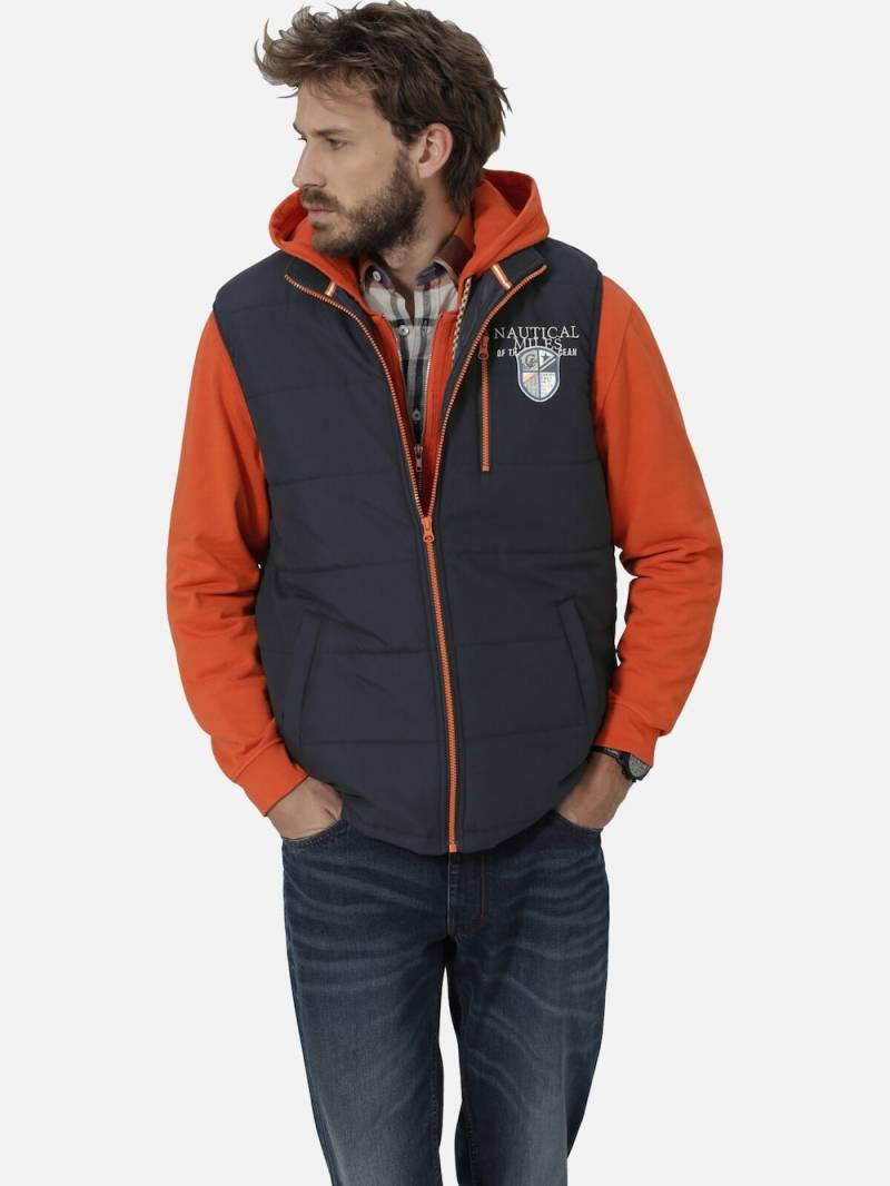 Große Größen Outdoorweste FIOREVERTA, Herren, grau, Größe: 60, Polyester, Happy Size DE Men von Happy Size DE Men