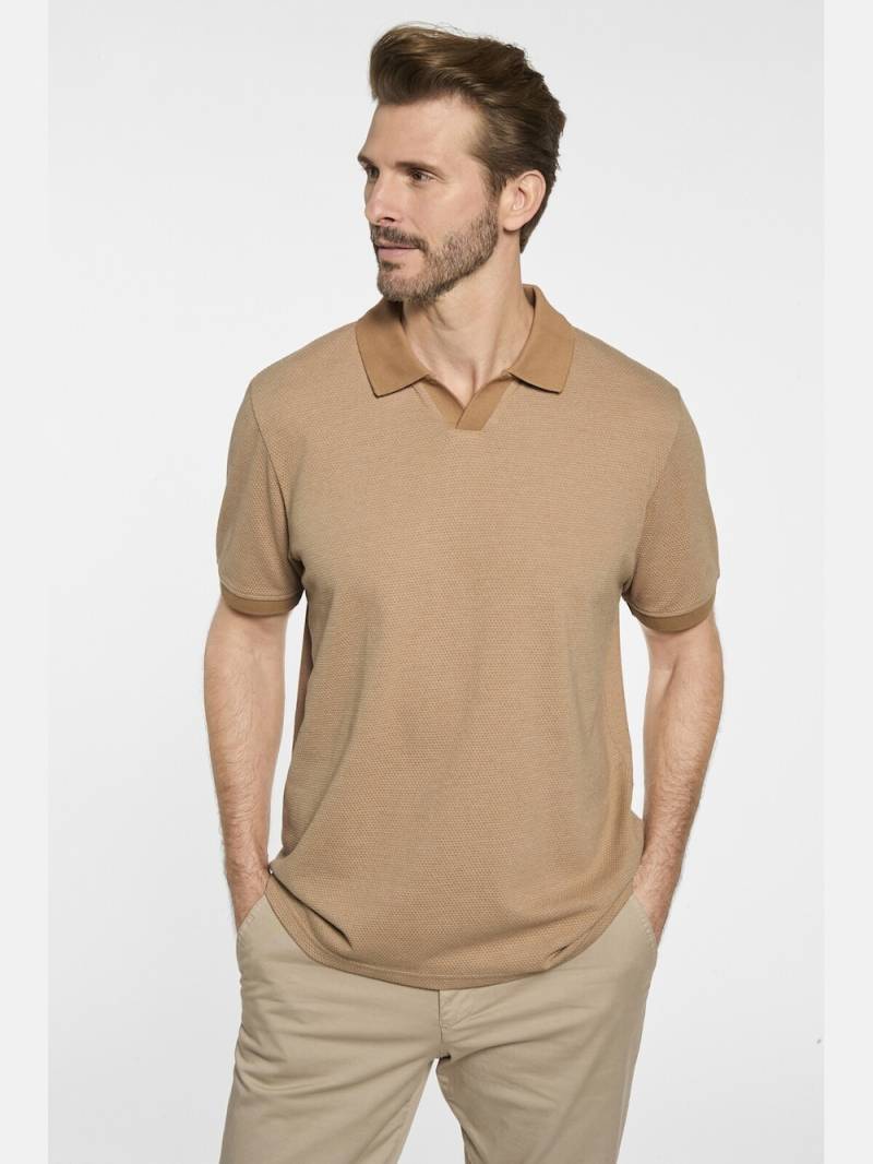 Große Größen Poloshirt ELENZIO, Herren, rosa, Größe: XXL, Polyester/Baumwolle, Happy Size DE Men von Happy Size DE Men