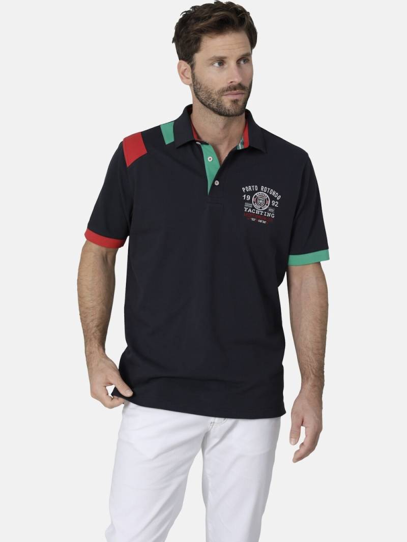 Große Größen Poloshirt FLORENZO, Herren, grau, Größe: L, Baumwolle, Happy Size DE Men von Happy Size DE Men