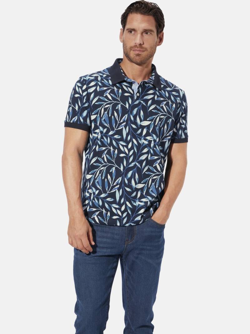 Große Größen Poloshirt GARRIN, Herren, grau, Größe: XL, Baumwolle, Happy Size DE Men von Happy Size DE Men