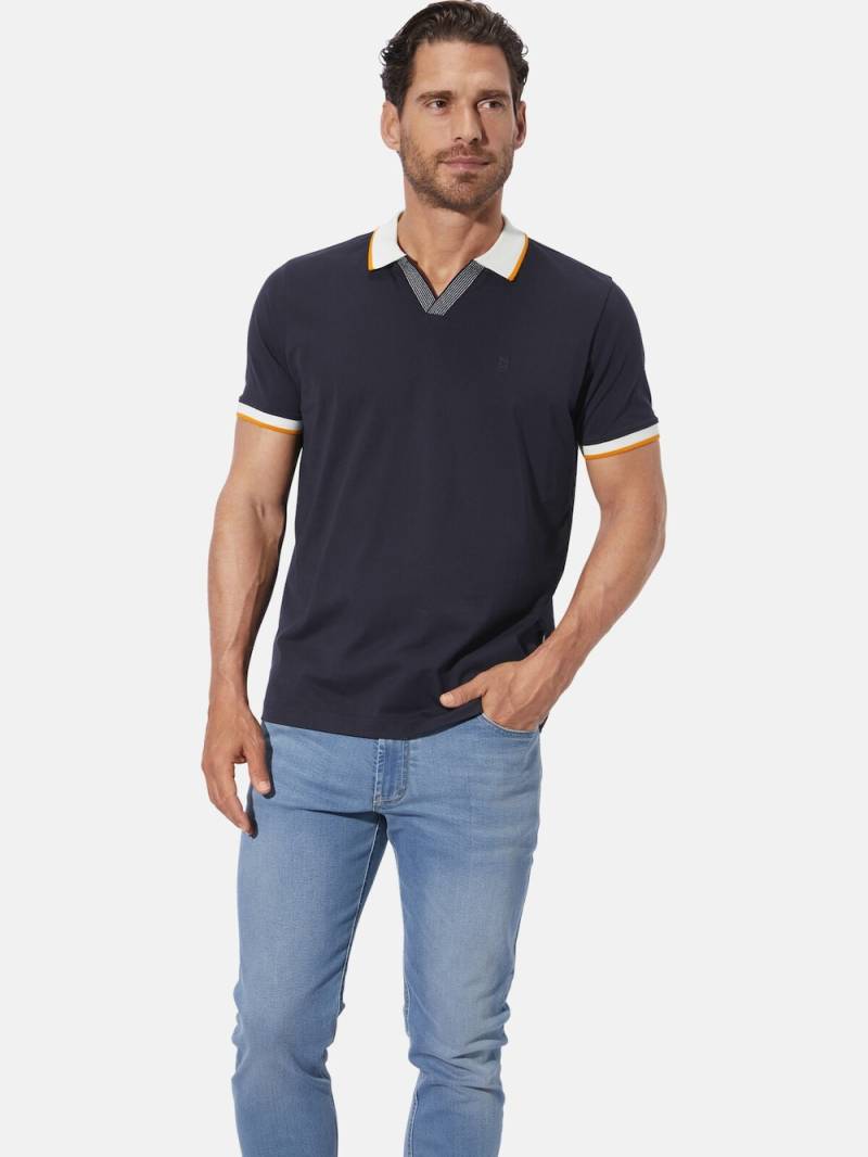 Große Größen Poloshirt ILDAR, Herren, grau, Größe: L, Baumwolle, Happy Size DE Men von Happy Size DE Men