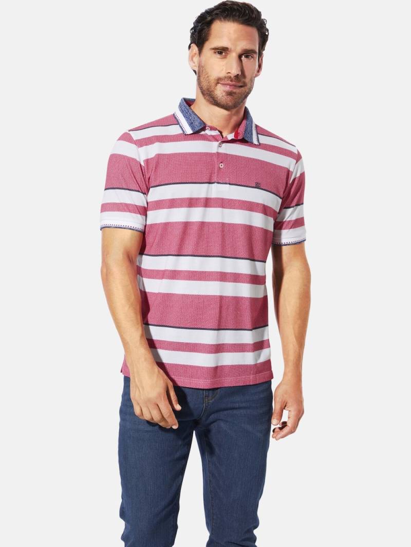 Große Größen Poloshirt ILRON, Herren, rot, Größe: XXL, Baumwolle, Happy Size DE Men von Happy Size DE Men