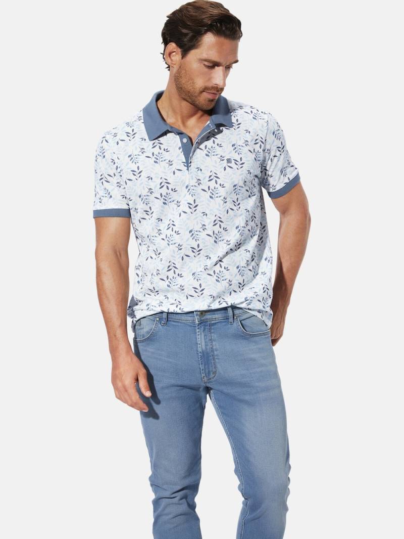 Große Größen Poloshirt JALDOR, Herren, weiß, Größe: XXL, Baumwolle, Happy Size DE Men von Happy Size DE Men