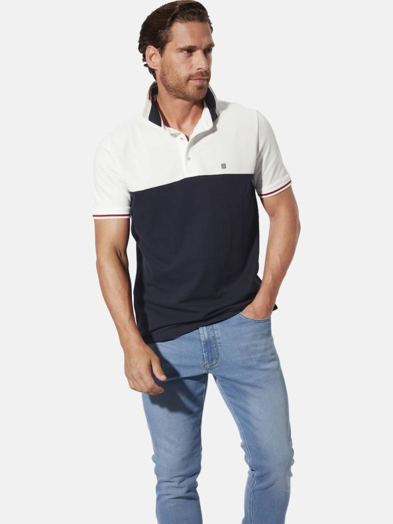 Große Größen Poloshirt JARLON, Herren, grau, Größe: XL, Baumwolle, Happy Size DE Men von Happy Size DE Men