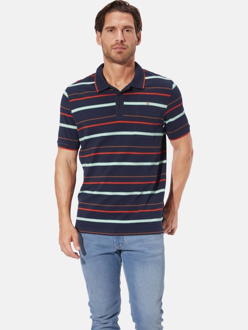 Große Größen Poloshirt NARLAN, Herren, grau, Größe: XL, Baumwolle, Happy Size DE Men von Happy Size DE Men