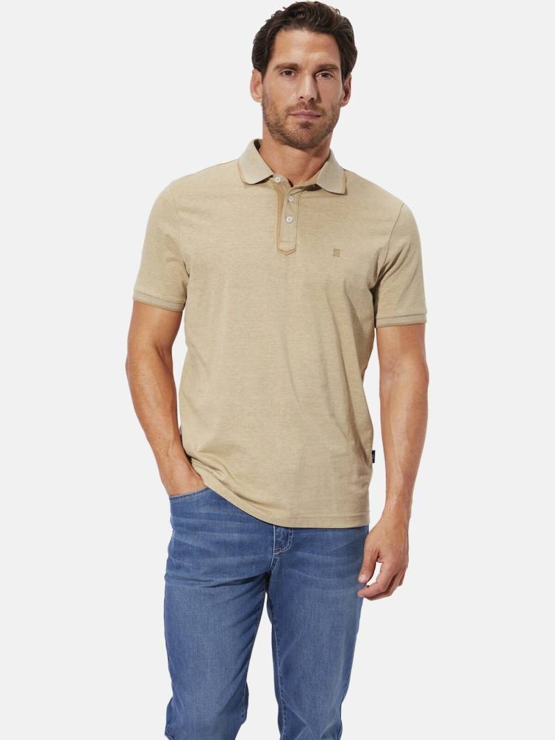 Große Größen Poloshirt TOVIO, Herren, braun, Größe: L, Baumwolle, Happy Size DE Men von Happy Size DE Men