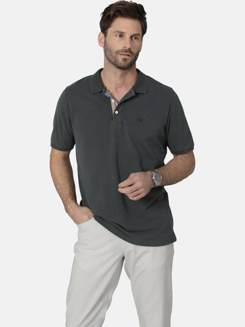 Große Größen Poloshirt UVIANO, Herren, braun, Größe: 50, Baumwolle, Happy Size DE Men von Happy Size DE Men