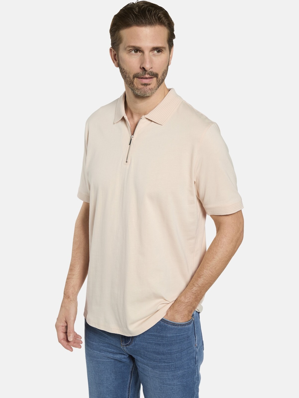Große Größen Poloshirt VILORIO, Herren, braun, Größe: 56, Baumwolle, Happy Size DE Men von Happy Size DE Men