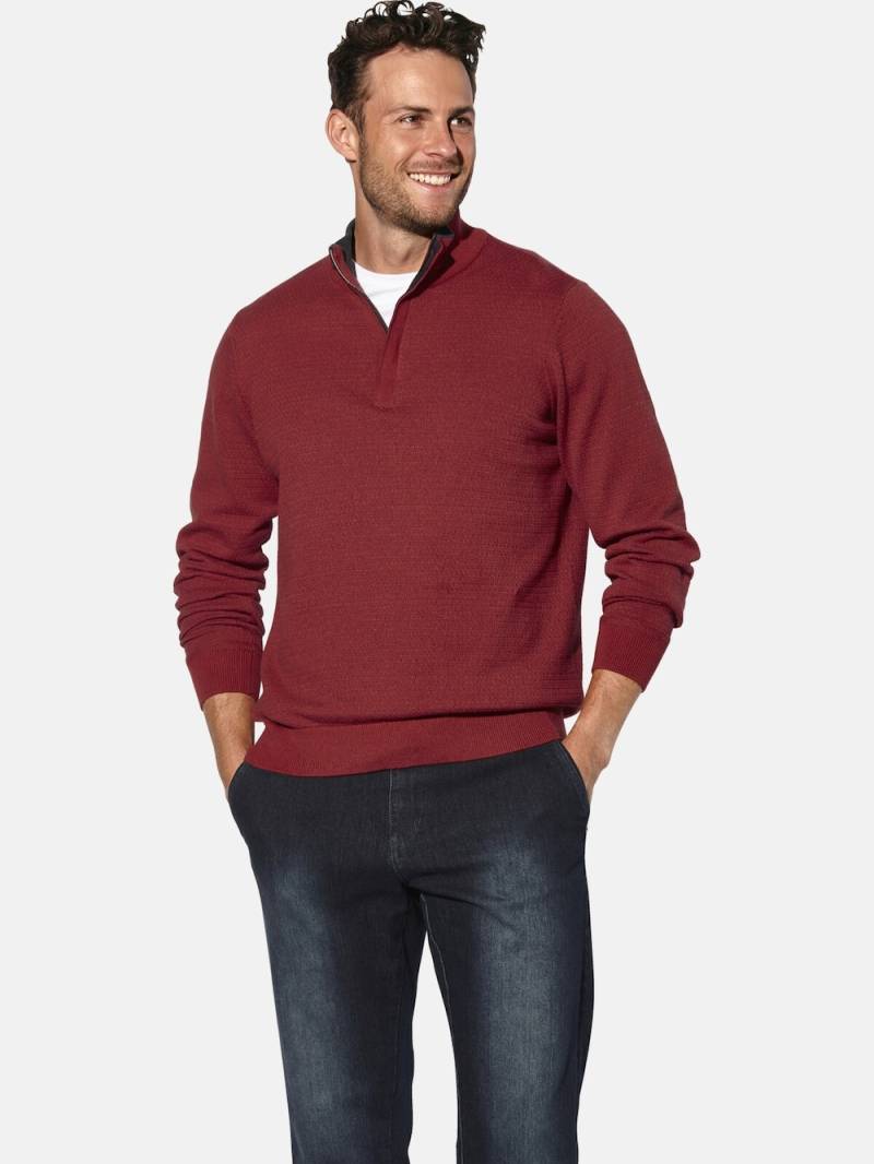 Große Größen Pullover AMILON, Herren, rot, Größe: XL, Baumwolle, Happy Size DE Men von Happy Size DE Men