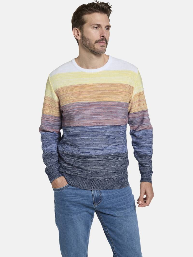 Große Größen Pullover CARIENO, Herren, grau, Größe: XXL, Baumwolle/Synthetische Fasern, Happy Size DE Men von Happy Size DE Men