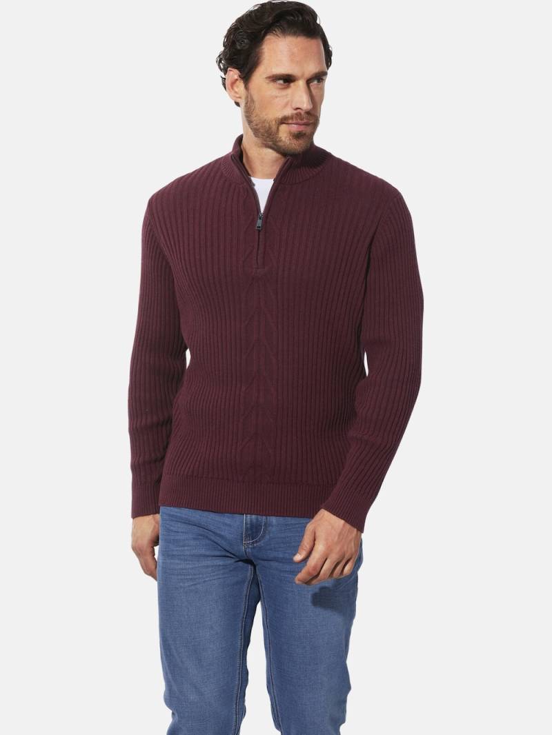 Große Größen Pullover HERMENIO, Herren, rot, Größe: L, Baumwolle, Happy Size DE Men von Happy Size DE Men