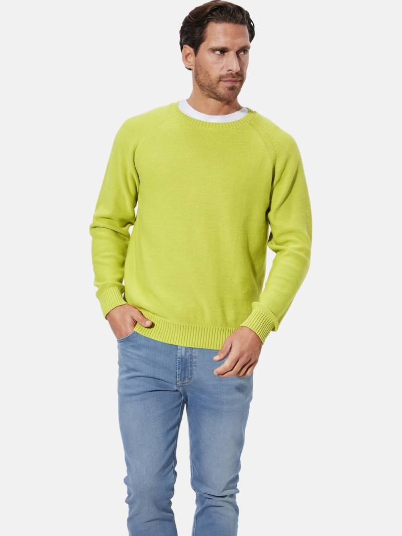 Große Größen Pullover NARDON, Herren, türkis, Größe: XL, Baumwolle, Happy Size DE Men von Happy Size DE Men