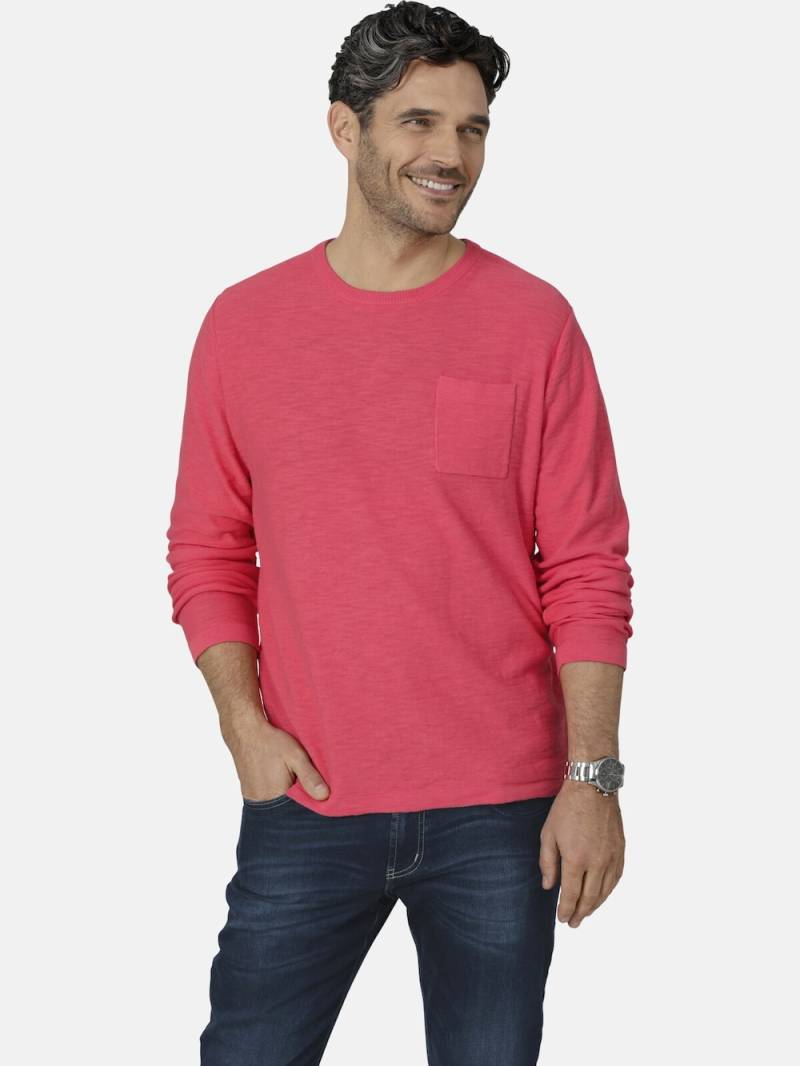 Große Größen Pullover TESSAVISTA, Herren, rot, Größe: 62, Baumwolle, Happy Size DE Men von Happy Size DE Men