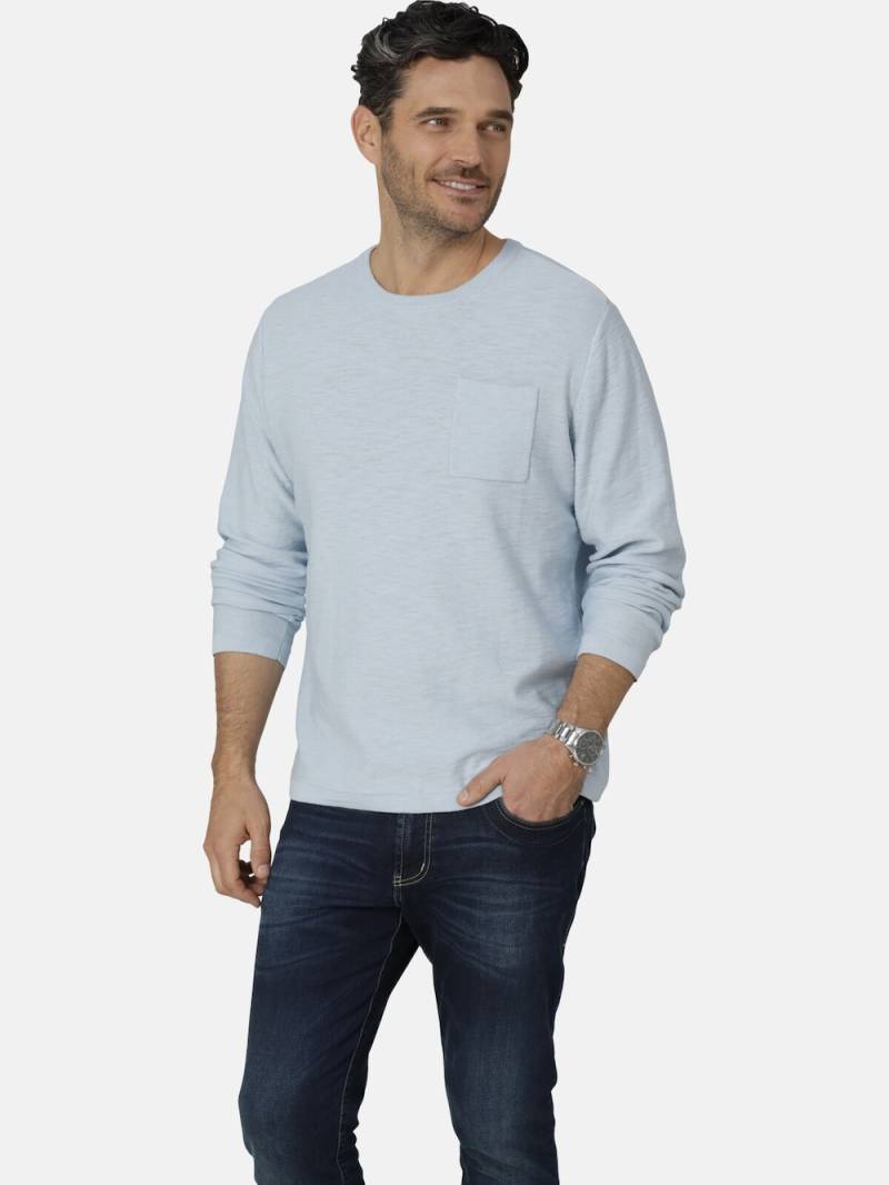 Große Größen Pullover TESSAVISTA, Herren, türkis, Größe: 62, Baumwolle, Happy Size DE Men von Happy Size DE Men