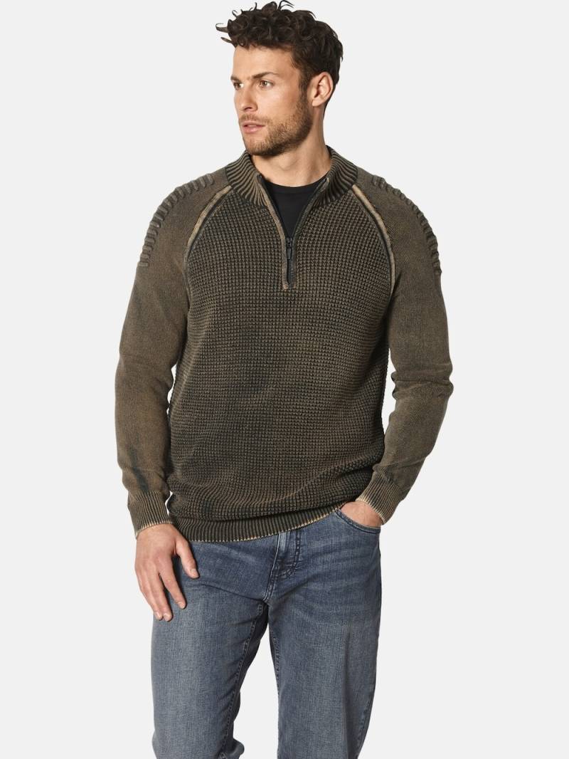 Große Größen Pullover TILZIANO, Herren, braun, Größe: XL, Baumwolle, Happy Size DE Men von Happy Size DE Men