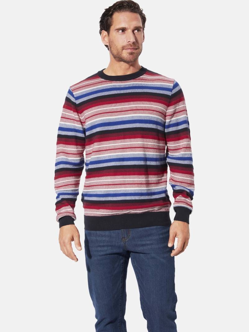 Große Größen Pullover TIMOTEO, Herren, grau, Größe: XXL, Baumwolle, Happy Size DE Men von Happy Size DE Men