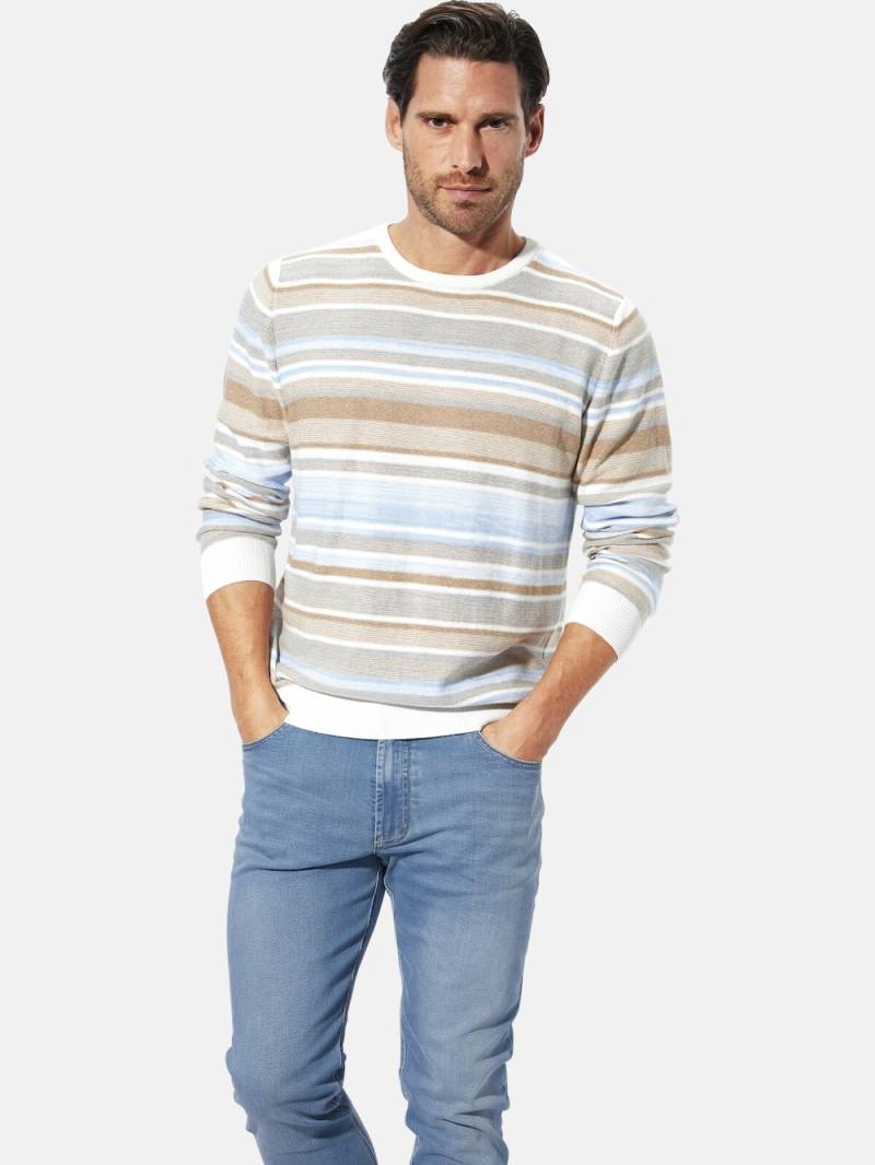 Große Größen Pullover ULMIR, Herren, blau, Größe: XL, Baumwolle, Happy Size DE Men von Happy Size DE Men