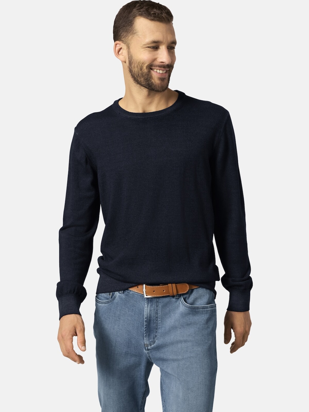 Große Größen Pullover VISTUNO, Herren, grau, Größe: 50, Wolle, Happy Size DE Men von Happy Size DE Men