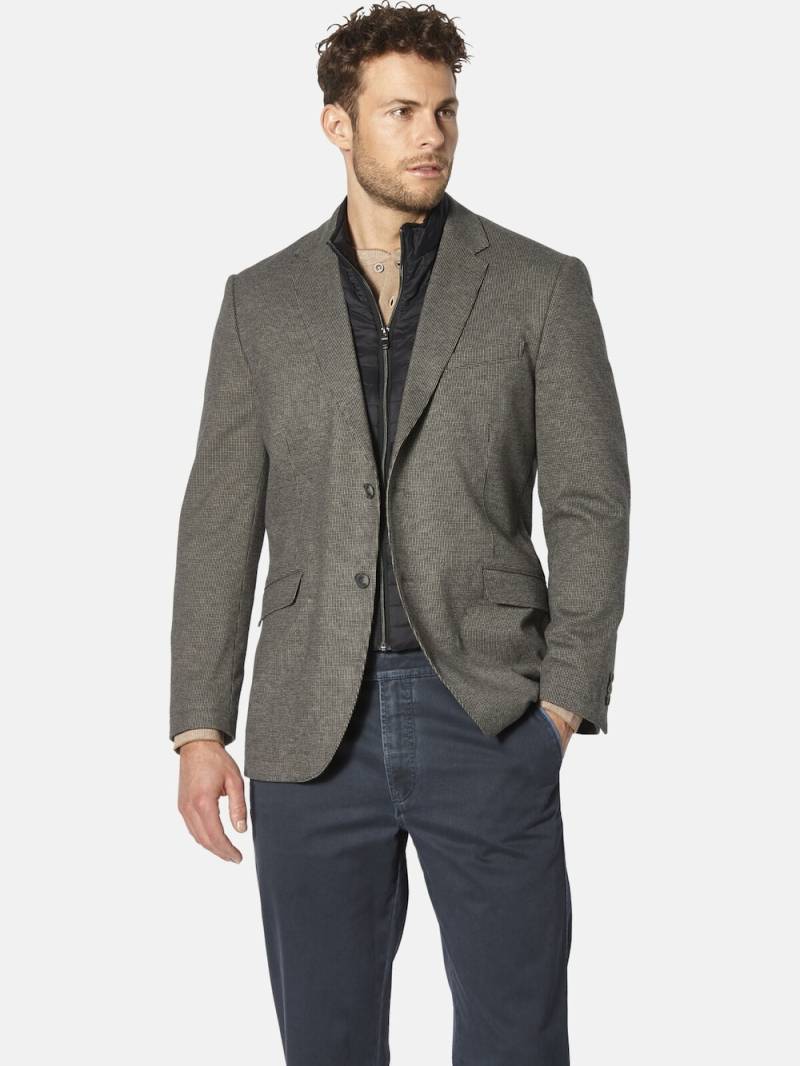 Große Größen Sakko MARCELLONI, Herren, braun, Größe: 52, Polyester/Viskose, Happy Size DE Men von Happy Size DE Men