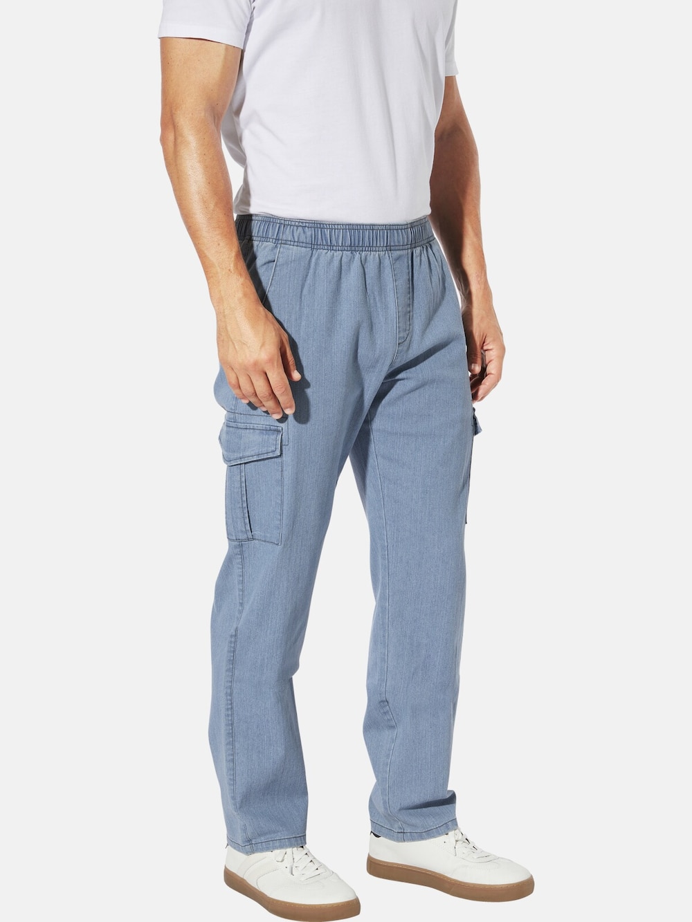 Große Größen Schlupfjeans CONCEZIO, Herren, blau, Größe: 31, Baumwolle/Polyester, Happy Size DE Men von Happy Size DE Men