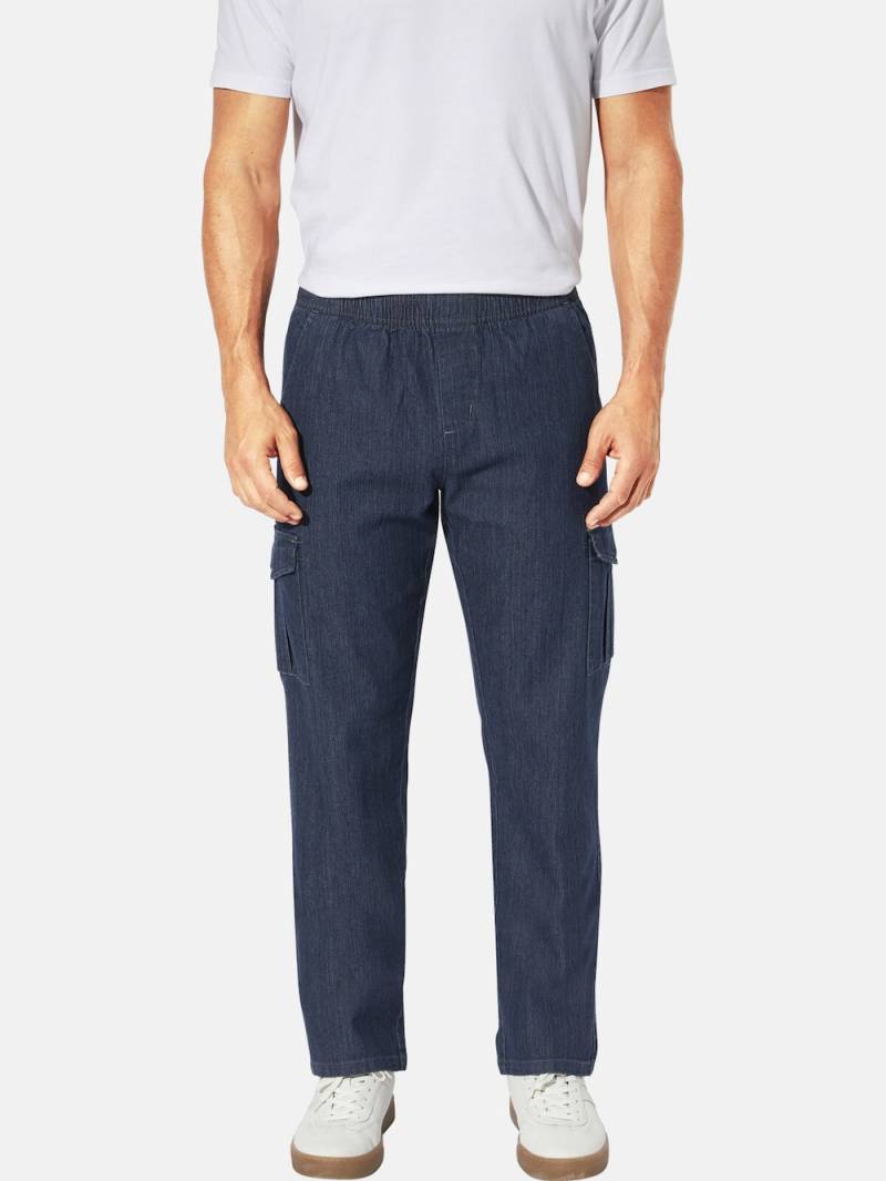 Große Größen Schlupfjeans CONCEZIO, Herren, blau, Größe: 52, Baumwolle/Polyester, Happy Size DE Men von Happy Size DE Men