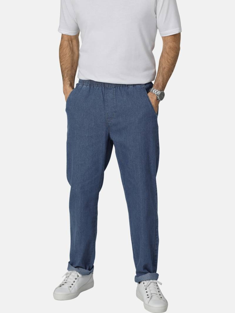 Große Größen Schlupfjeans VIENTTO, Herren, blau, Größe: 58, Baumwolle/Polyester, Happy Size DE Men von Happy Size DE Men