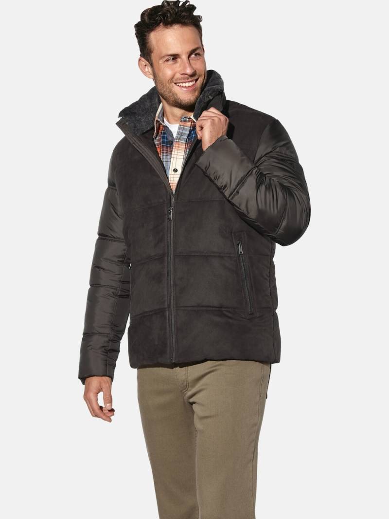 Große Größen Steppjacke ILOR, Herren, braun, Größe: 62, Polyester, Happy Size DE Men von Happy Size DE Men