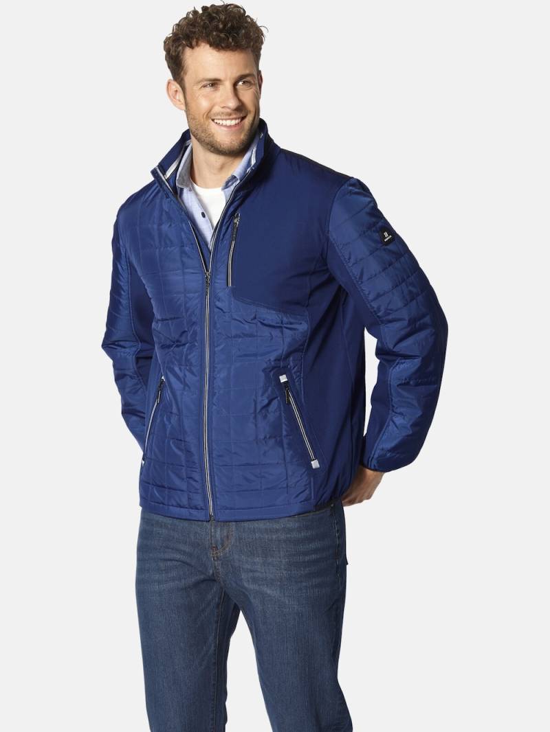 Große Größen Steppjacke OLINISSO, Herren, blau, Größe: 54, Polyester, Happy Size DE Men von Happy Size DE Men