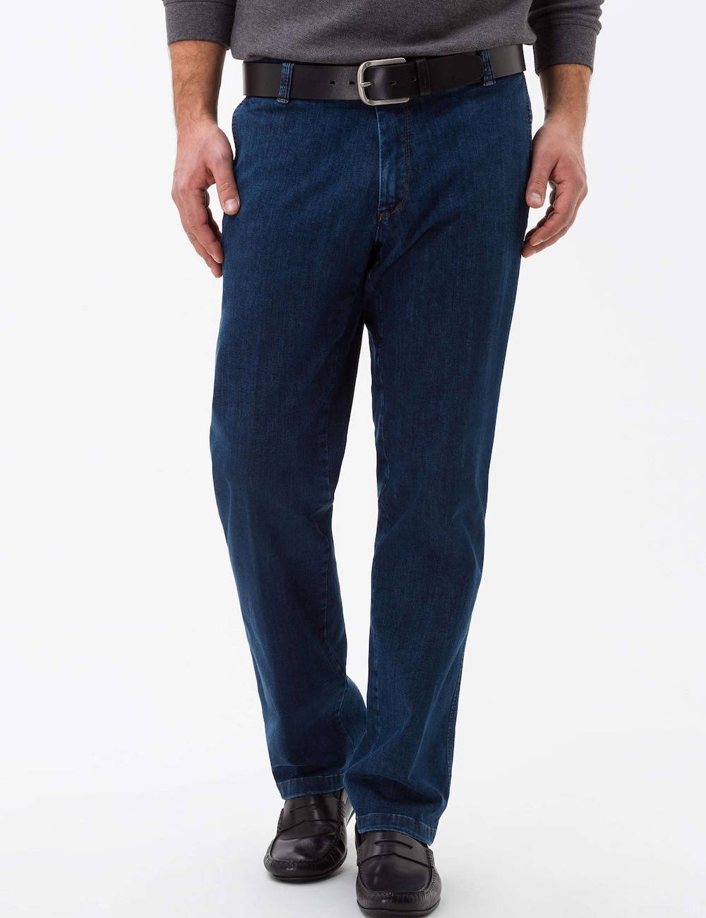 Große Größen Style JIM Jeans, Herren, blau, Größe: 60, Baumwolle, Happy Size DE Men von EUREX by BRAX