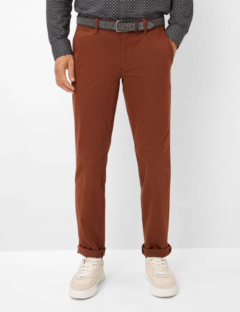 Große Größen Style JIM Hosen lang, Herren, braun, Größe: 33, Baumwolle, Happy Size DE Men von EUREX by BRAX