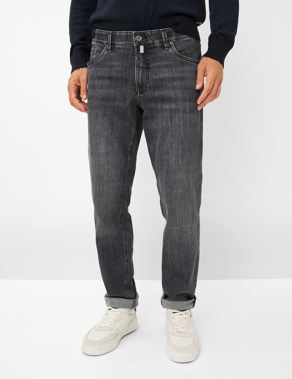 Große Größen Style LUKE Jeans, Herren, grau, Größe: 56, Baumwolle, Happy Size DE Men von EUREX by BRAX