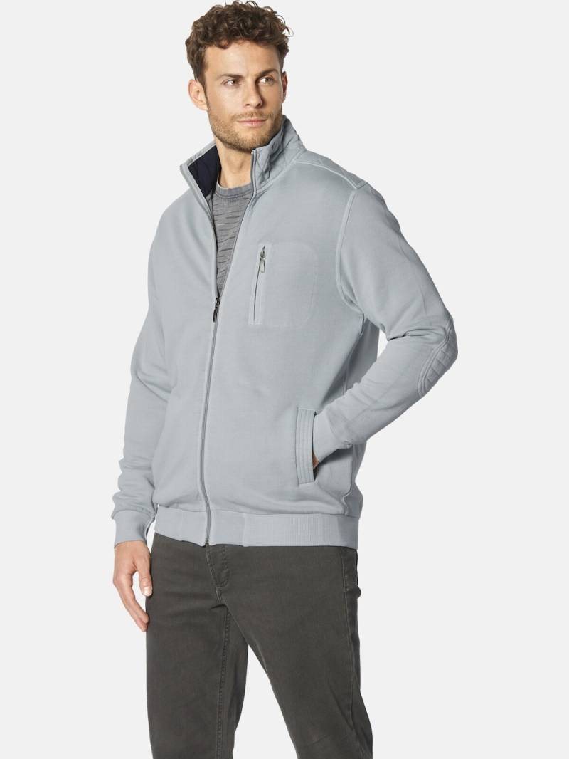 Große Größen Sweatjacke BENIPARI, Herren, grau, Größe: XL, Baumwolle, Happy Size DE Men von Happy Size DE Men