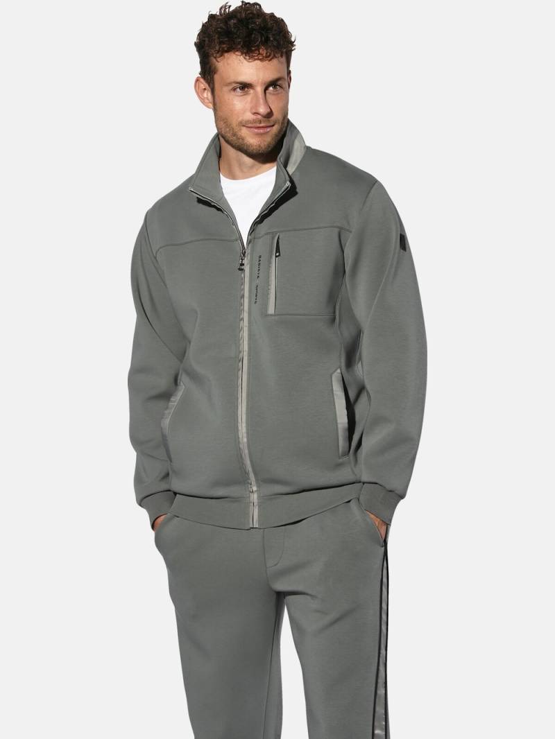 Große Größen Sweatjacke GASPARO, Herren, braun, Größe: L, Polyester/Baumwolle, Happy Size DE Men von Happy Size DE Men