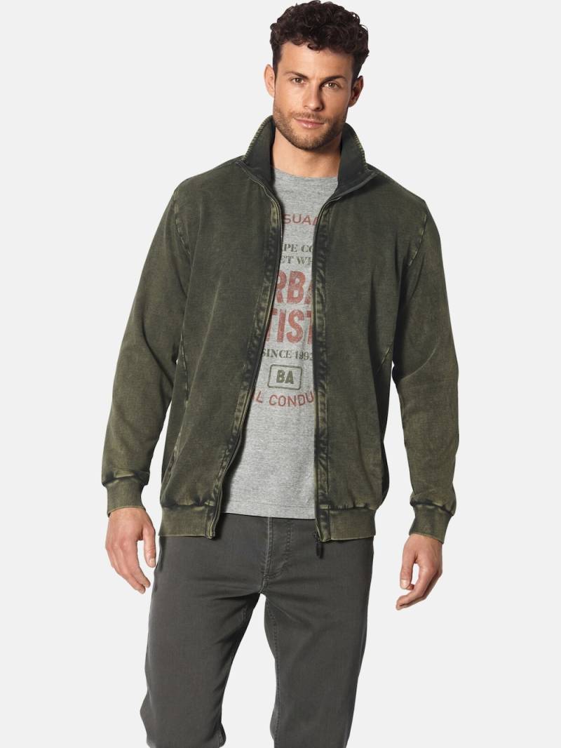 Große Größen Sweatjacke VERELLO, Herren, braun, Größe: XXL, Baumwolle, Happy Size DE Men von Happy Size DE Men
