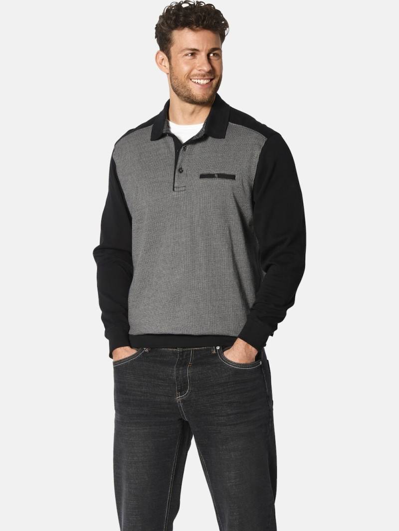 Große Größen Sweatshirt DITORESTI, Herren, grau, Größe: L, Baumwolle, Happy Size DE Men von Happy Size DE Men