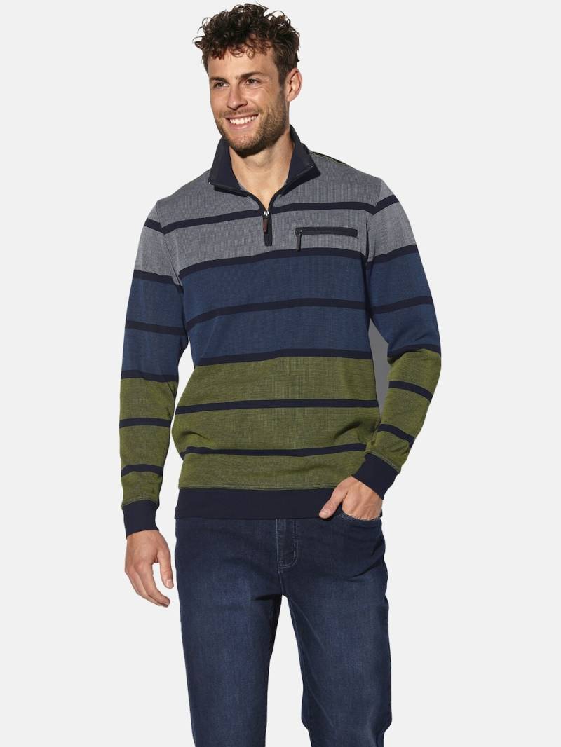 Große Größen Sweatshirt HAMAR, Herren, grau, Größe: XXL, Baumwolle/Polyester, Happy Size DE Men von Happy Size DE Men