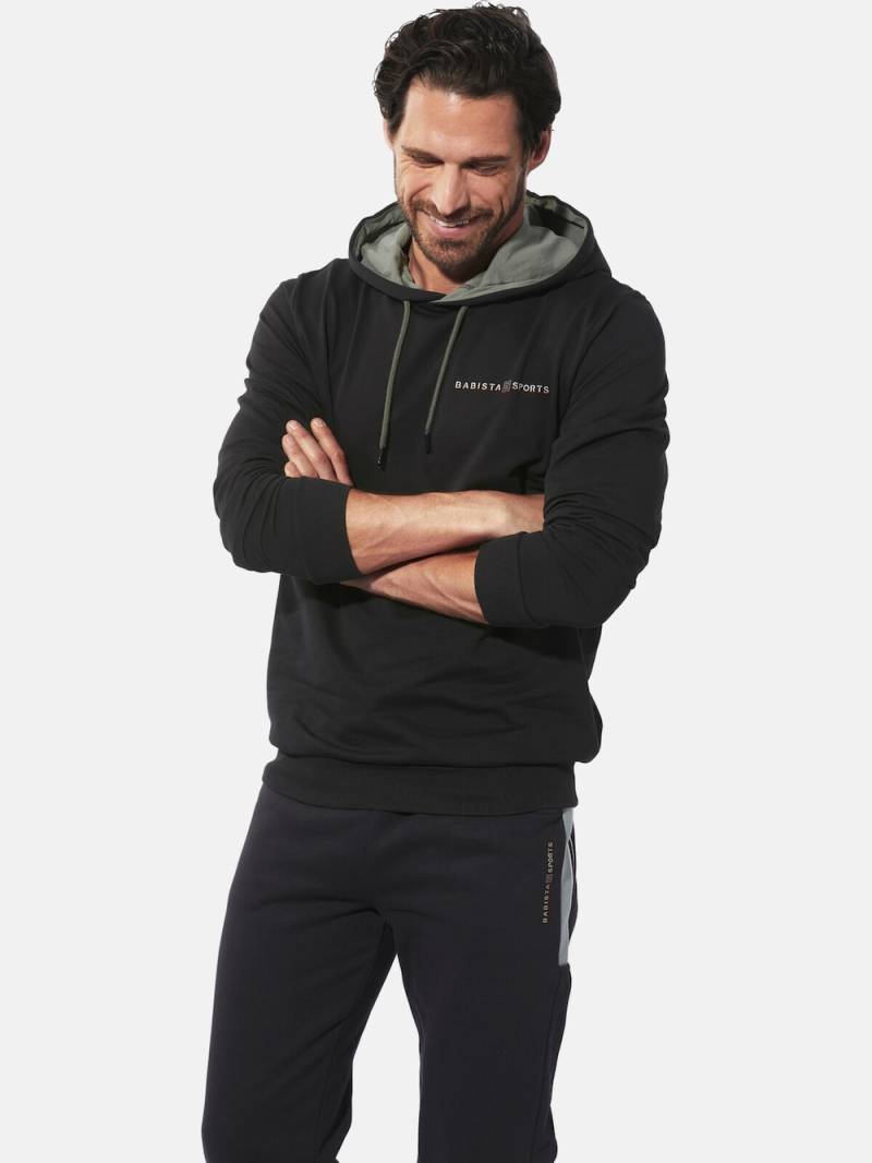 Große Größen Sweatshirt LORANDO, Herren, schwarz, Größe: L, Baumwolle, Happy Size DE Men von Happy Size DE Men
