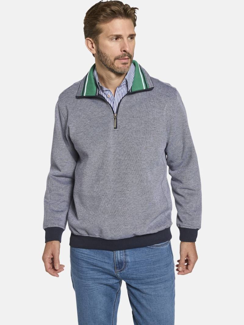 Große Größen Sweatshirt MODASTILO, Herren, grau, Größe: XL, Baumwolle, Happy Size DE Men von Happy Size DE Men