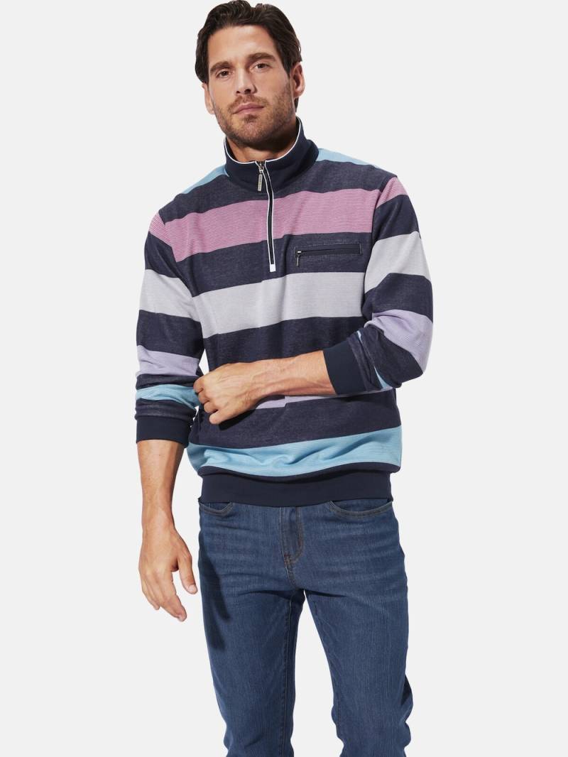 Große Größen Sweatshirt NARLON, Herren, grau, Größe: L, Baumwolle, Happy Size DE Men von Happy Size DE Men