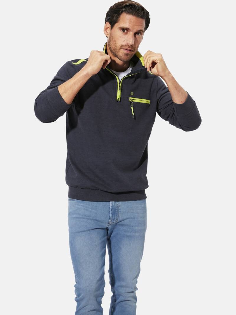 Große Größen Sweatshirt PALDOR, Herren, grau, Größe: L, Baumwolle/Polyester, Happy Size DE Men von Happy Size DE Men
